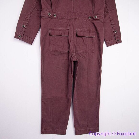 NEW Madewell Petite Warm-Brushed Signature Coverall Jumpsuit, Petite XS - Picture 11 of 16